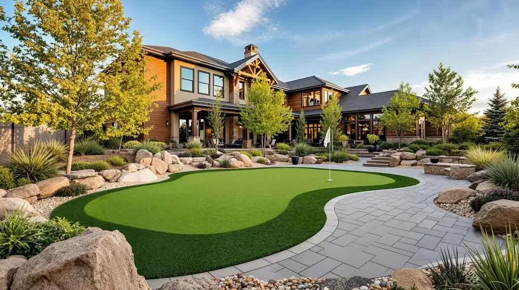 Pro Tour Series putting-green turf with true-roll surface